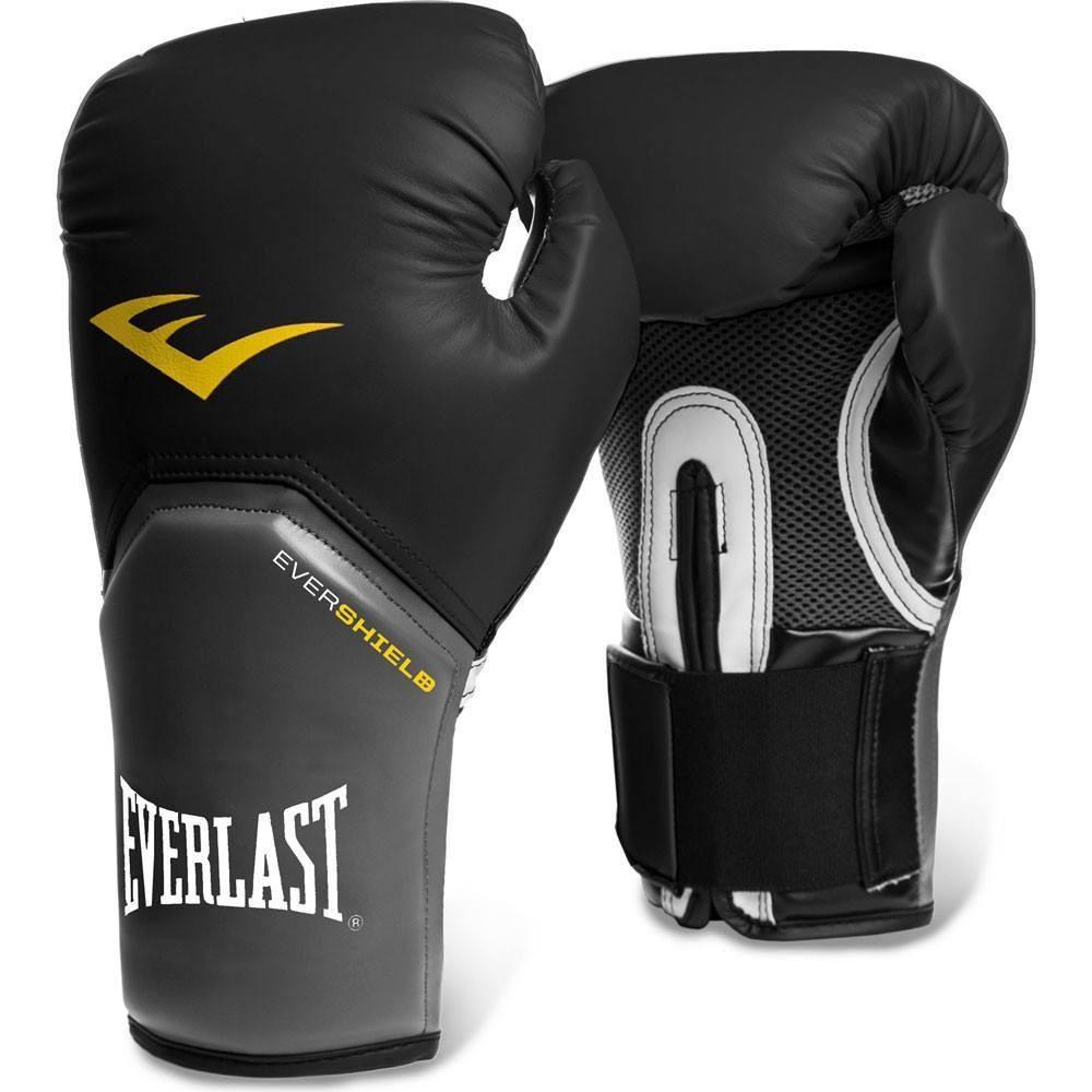 Боксерские перчатки Everlast Pro Style Elite черные