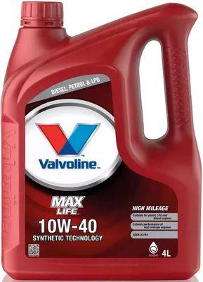 Valvoline | Valvoline MAXLIFE 10W-40 Масло моторное, Полусинтетическое, 4 л