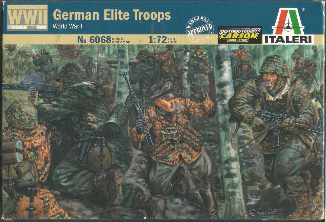 Игрушка солдаты WWII-German Elite Troops (1:72) 6068