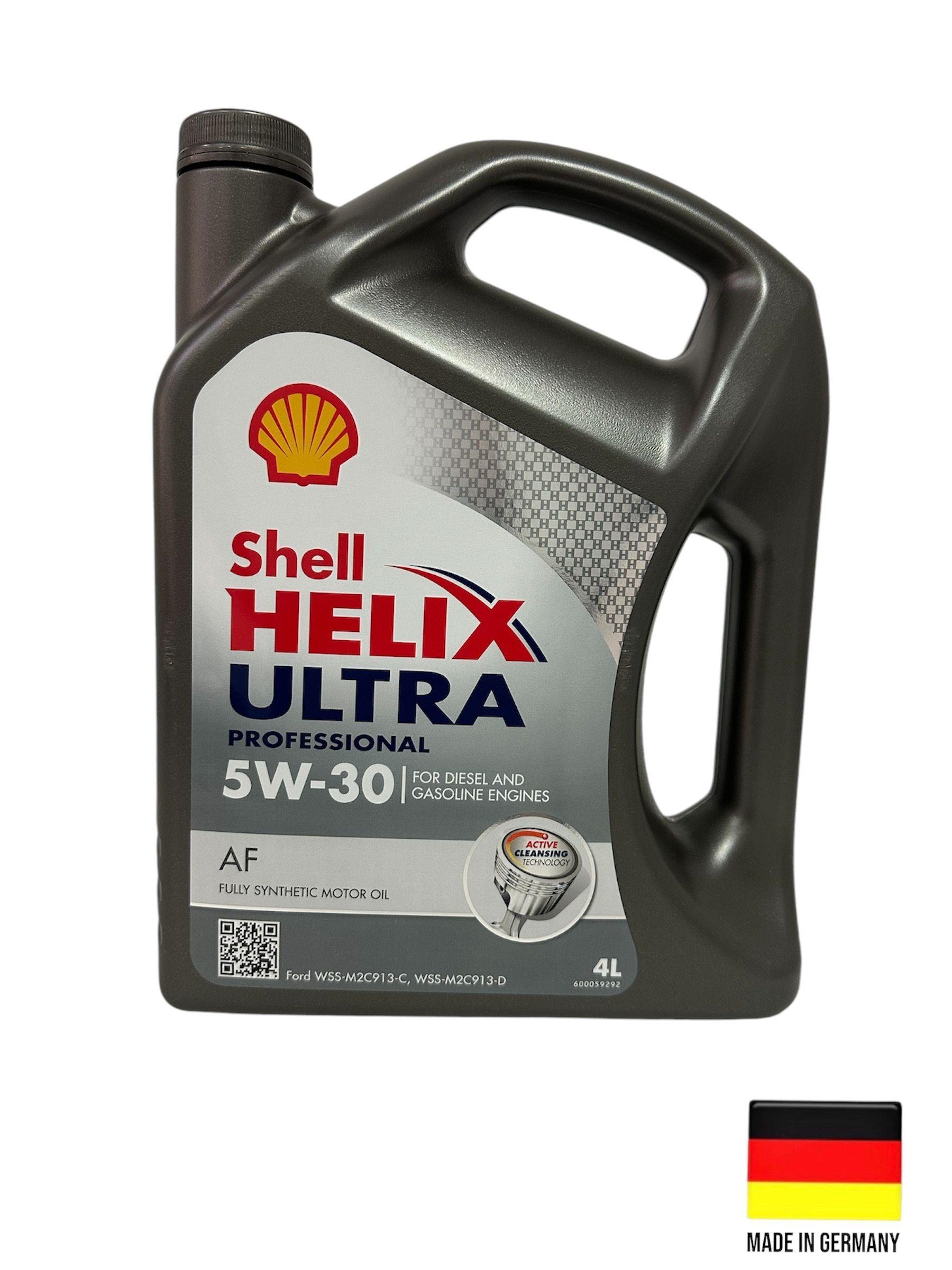 Shell helix ultra professional af 5W-30 Масло моторное, Синтетическое, 4 л