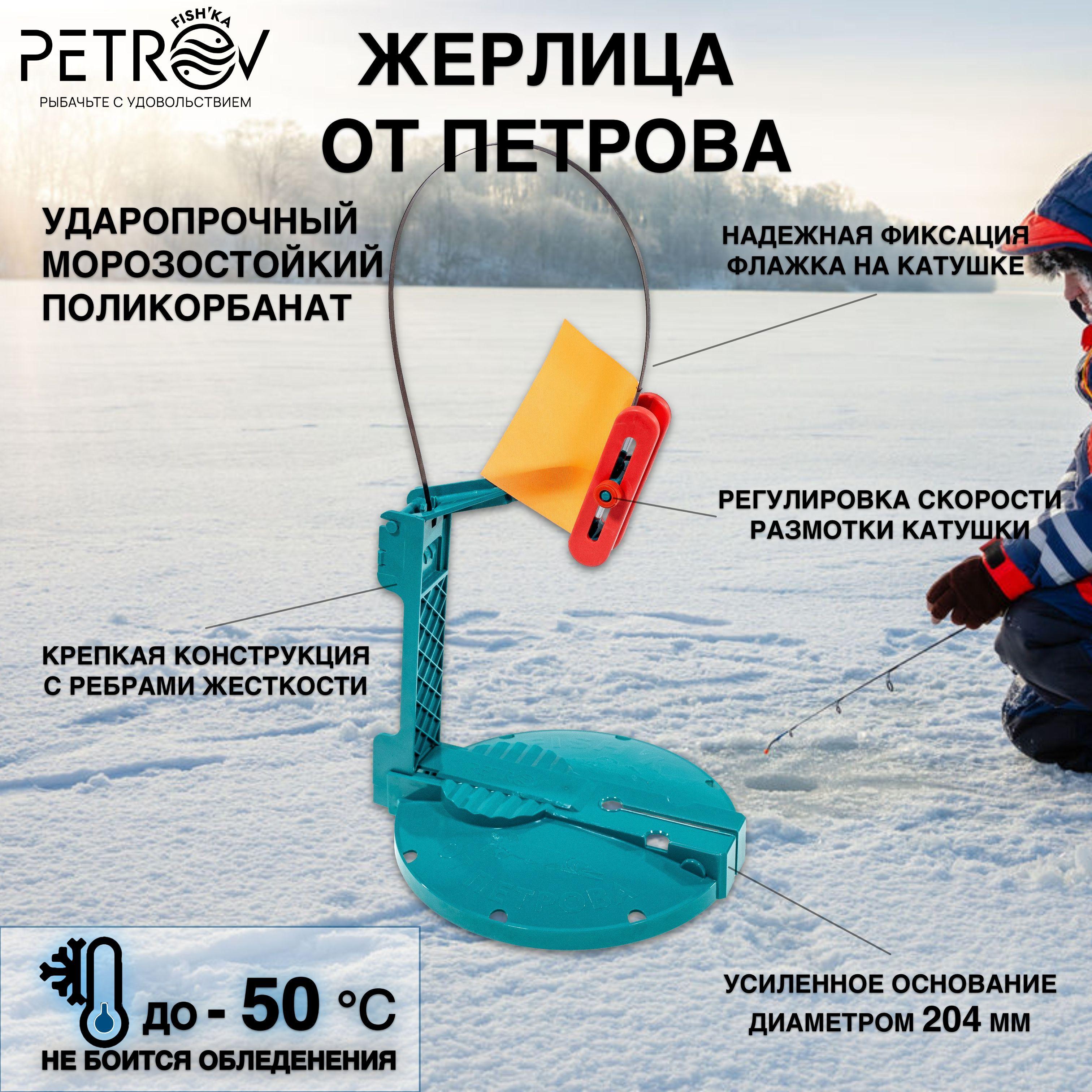 FISH`KA PETROV Жерлица, диаметр катушки: 75 мм