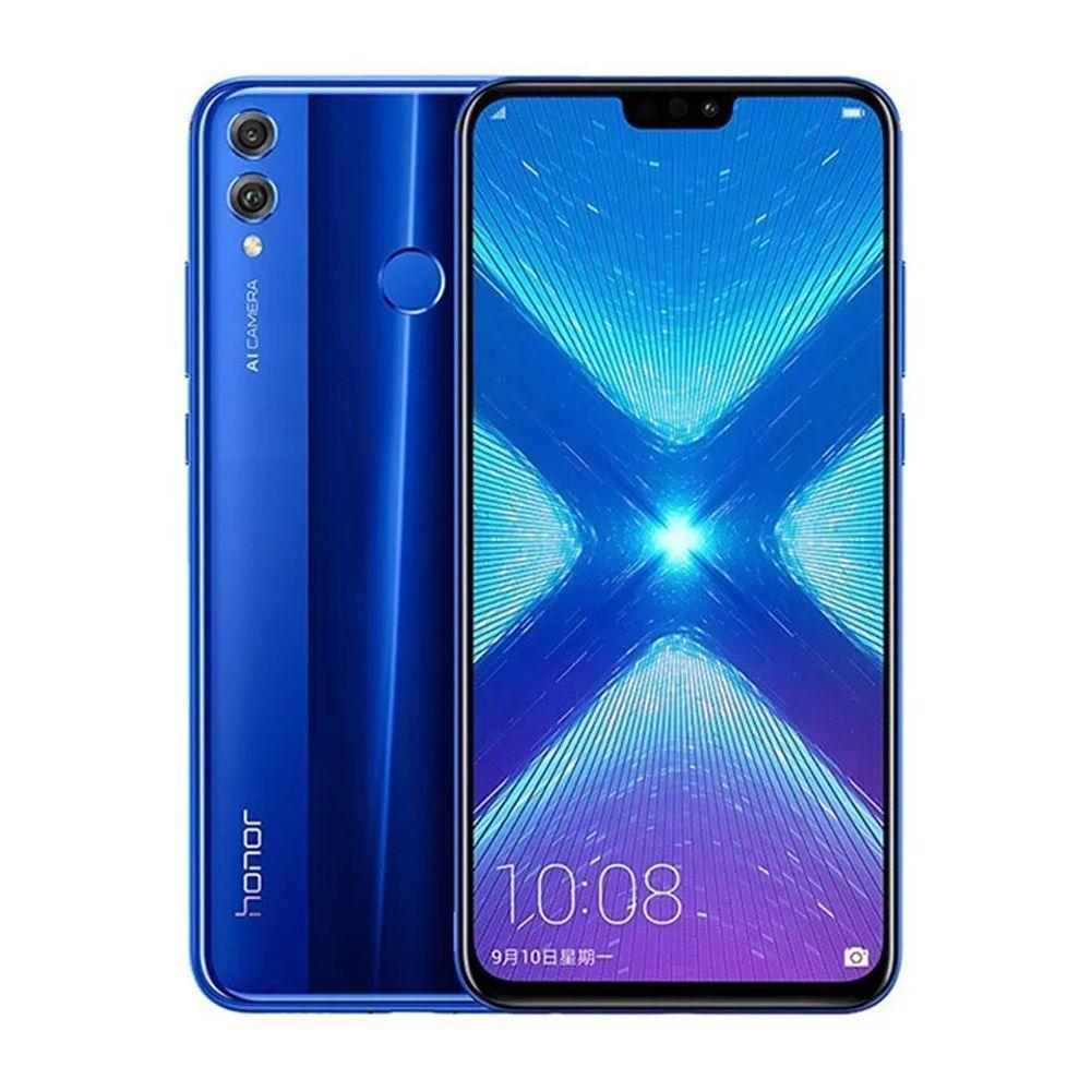 Honor Смартфон H8X-B3 Global 6/128 ГБ, синий