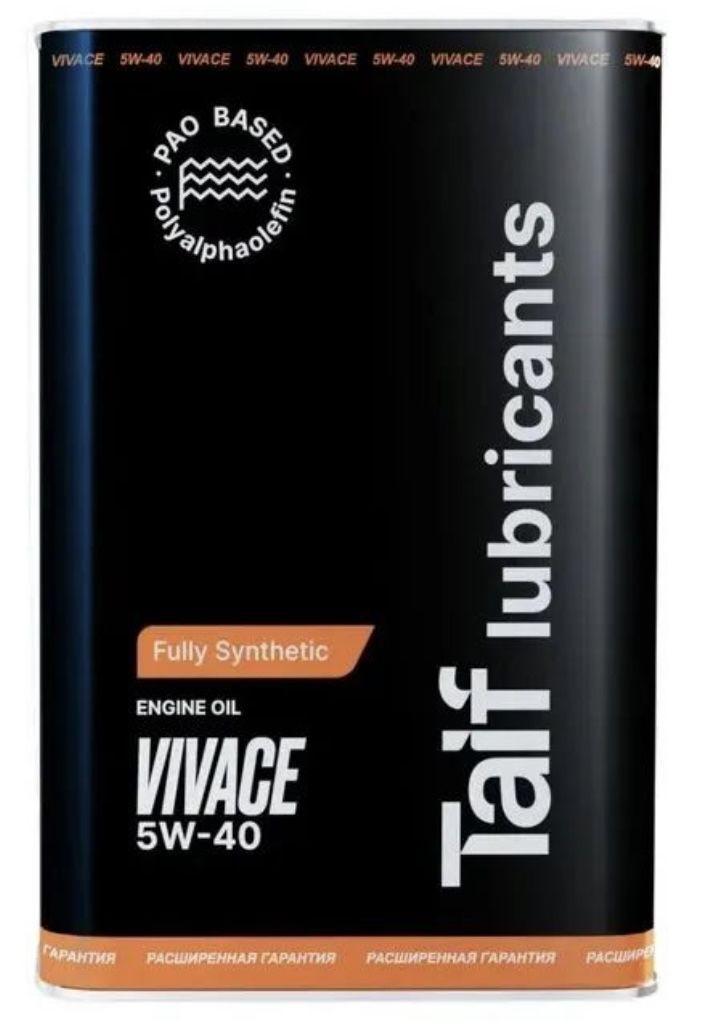 TAIF Vivace 5W-40 Масло моторное, Синтетическое, 4 л