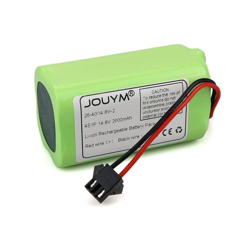 2600mAh, 14.8V Аккумулятор для робот пылесоса INR18650 M26-4S1P, Mamibot EXVAC660, DEXP MMB-300, Gutrend Fusion 150, Neatsvor X500