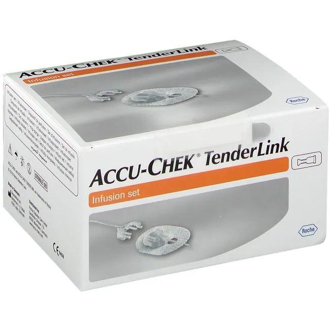 Инфузионная система ТендерЛинк 13мм/60см Accu-chek TenderLink, 10 штук в упаковке