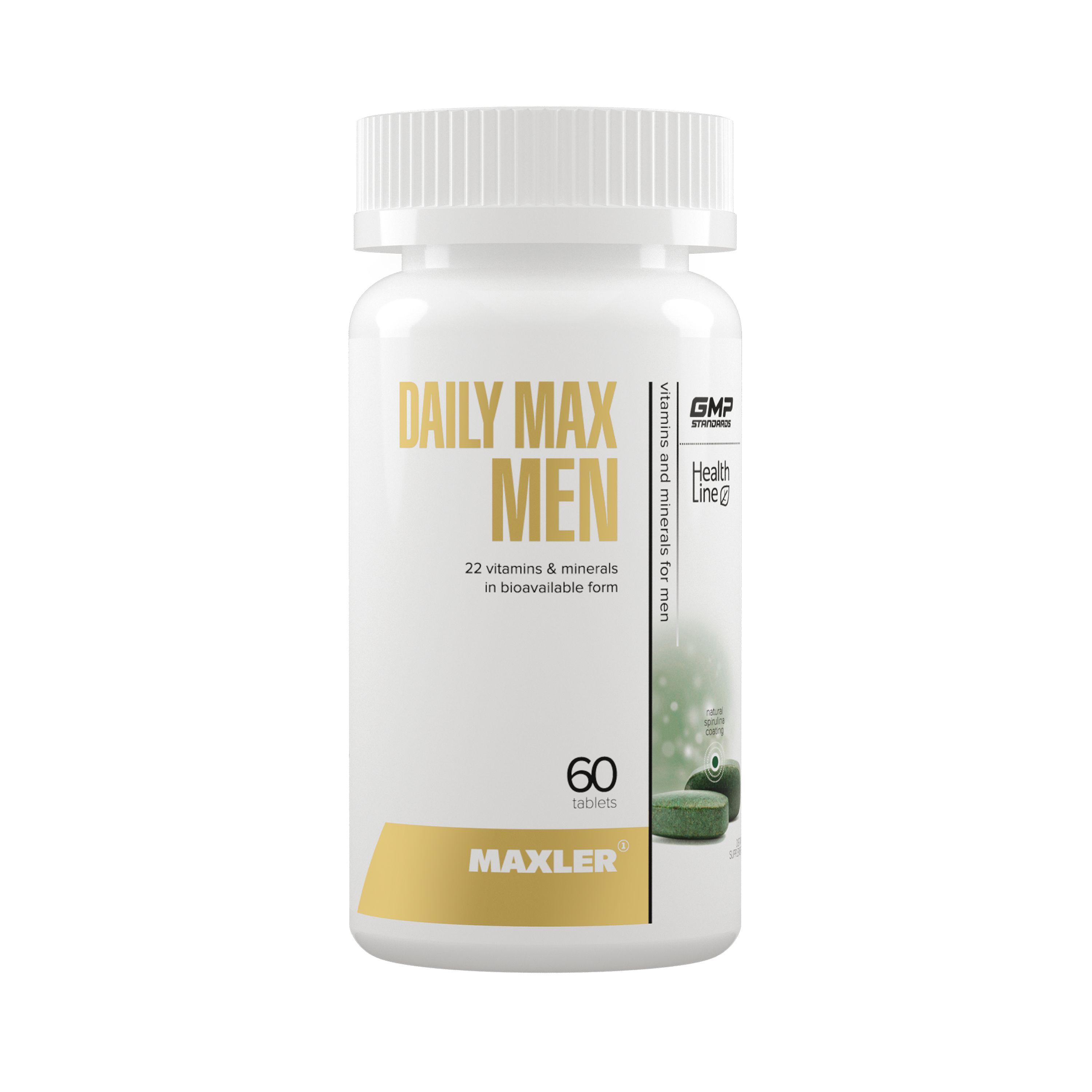 Витамины для мужчин Maxler Daily Max Men 60 шт.