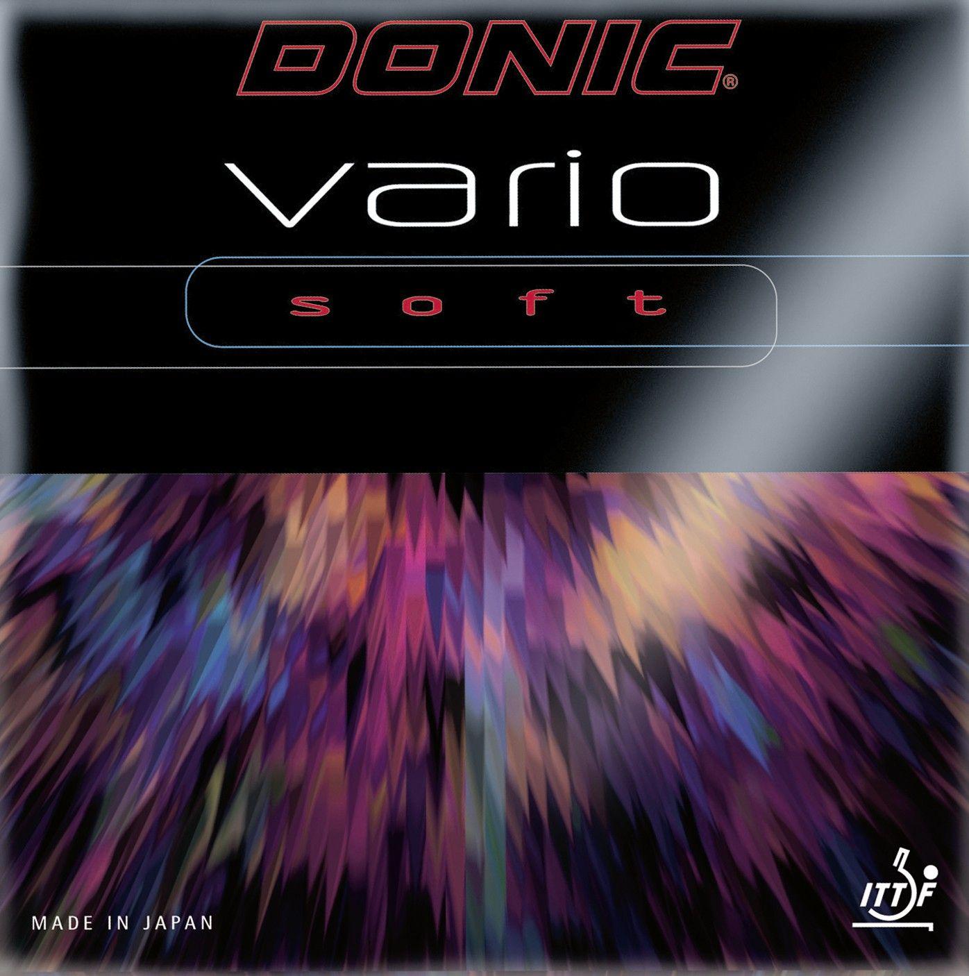 Накладка для ракетки Donic Vario Soft max black