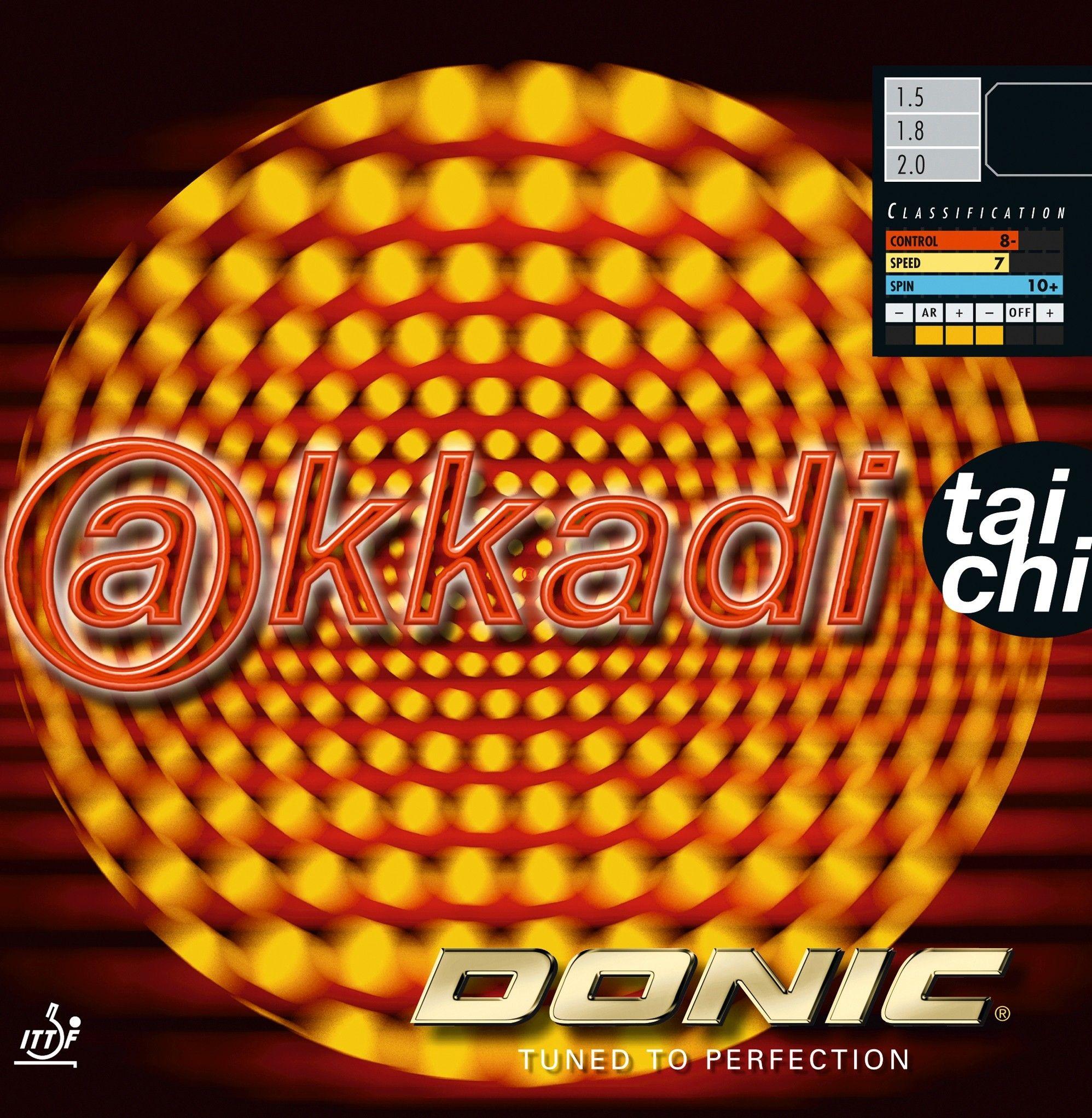 Накладка для ракетки Donic Akkadi Taichi 1.8 black