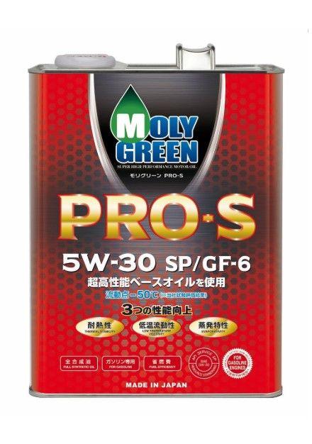 MOLYGREEN 5W-30 Масло моторное, Синтетическое, 4 л