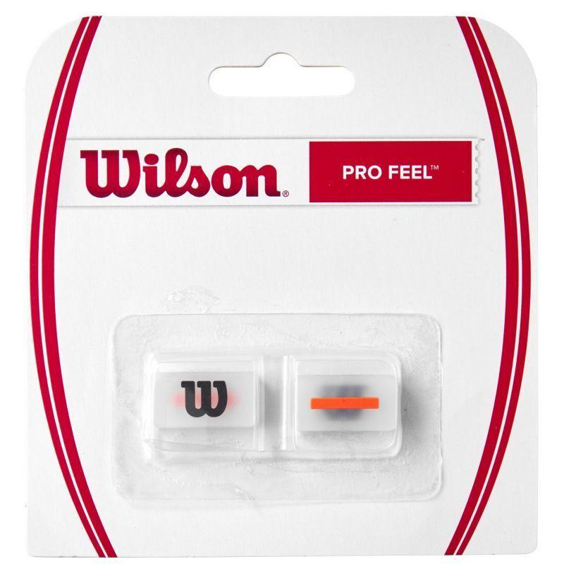 Виброгаситель для теннисной ракетки Wilson Pro Feel (2 шт.) (Transparent)