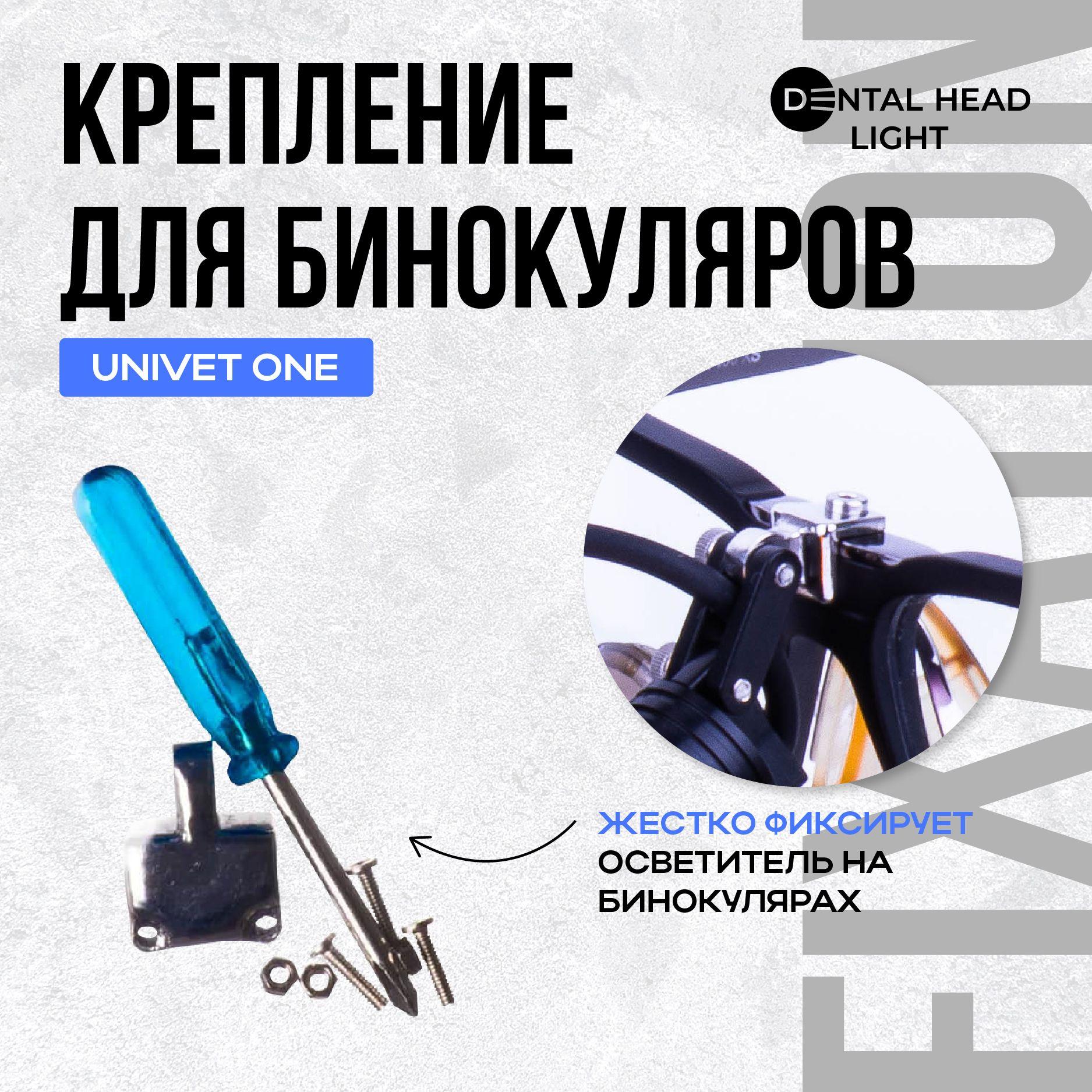 Крепление Dental Head Light для бинокуляров Univet One