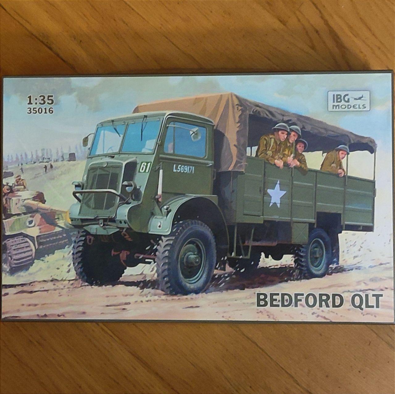 Сборная модель Британский военный автомобиль BEDFORD QLT, IBG MODELS 35016, 1/35