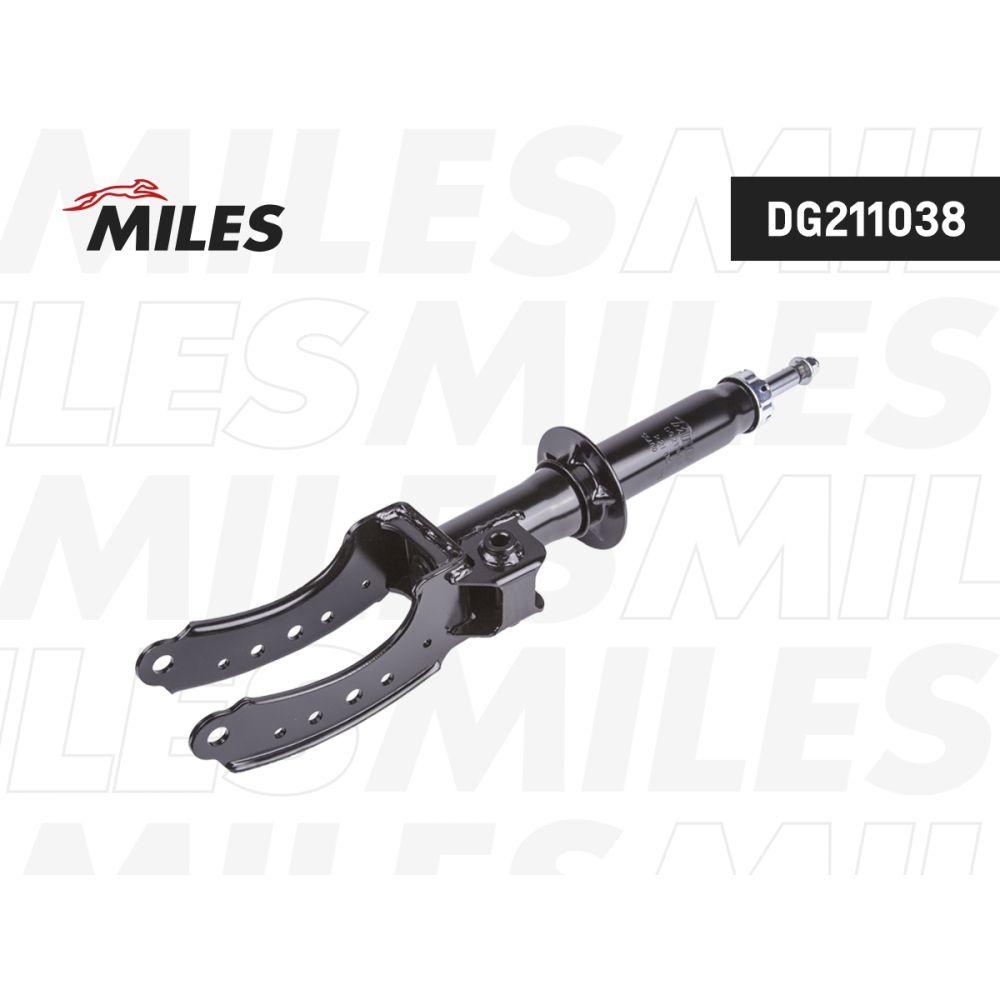 Амортизатор MILES DG211038 VW TOUAREG I 02-10 пер.прав.газ. MILES DG211038, oem 7L6413032T