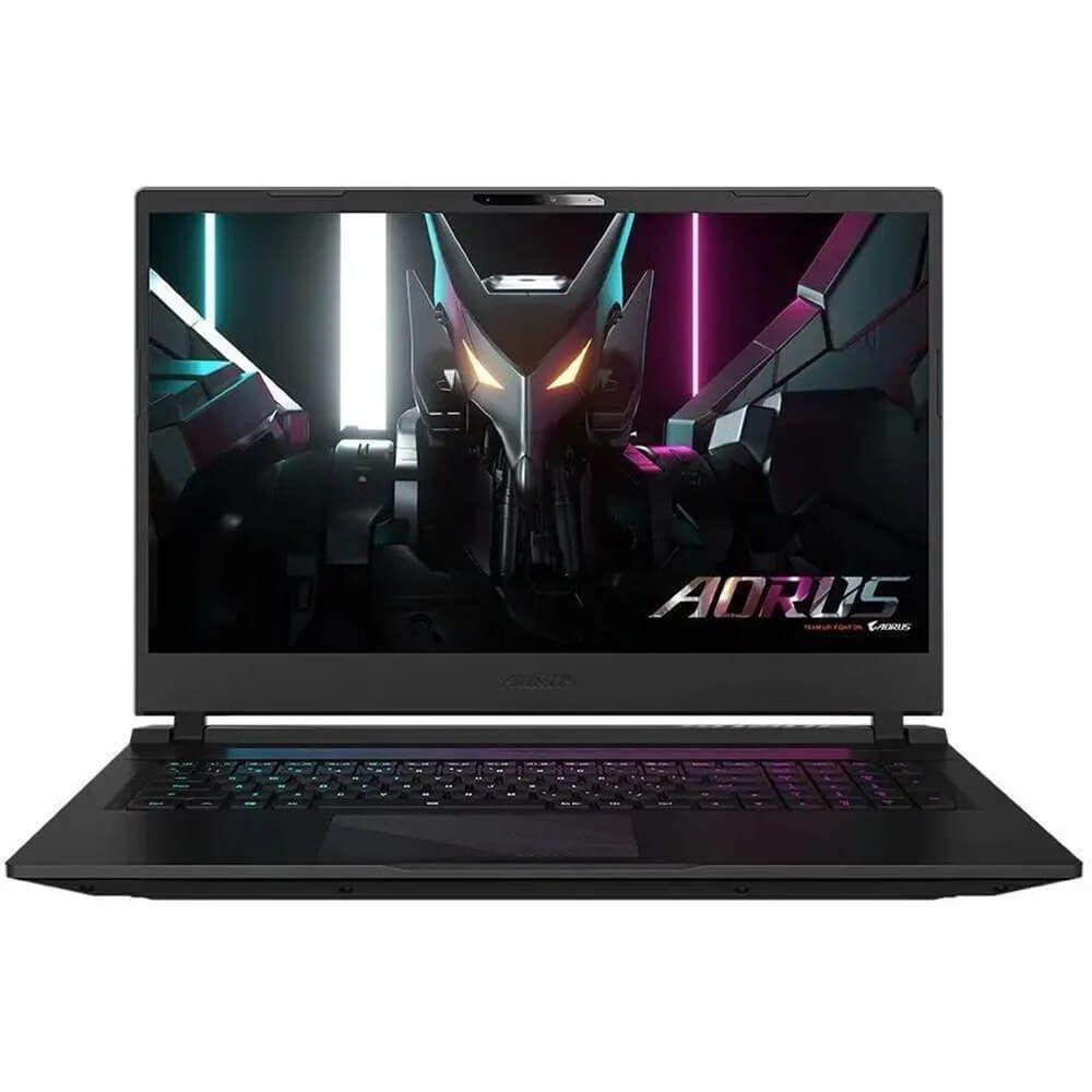 Gigabyte Aorus 17 (BSF-73KZ654SH) Игровой ноутбук 17.3", Intel Core i7-13700H, RAM 16 ГБ, SSD, NVIDIA GeForce RTX 4070 для ноутбуков (8 Гб), Windows Home, (BSF-73KZ654SH), черный