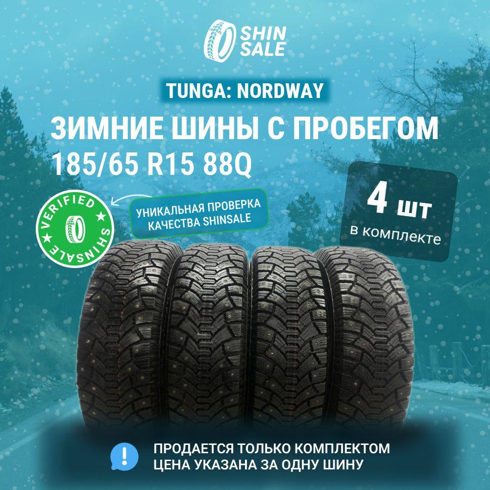 Tunga 4 шт. Nordway T0135402 Шины  с пробегом зимние 185/65  R15 88Q Нешипованные