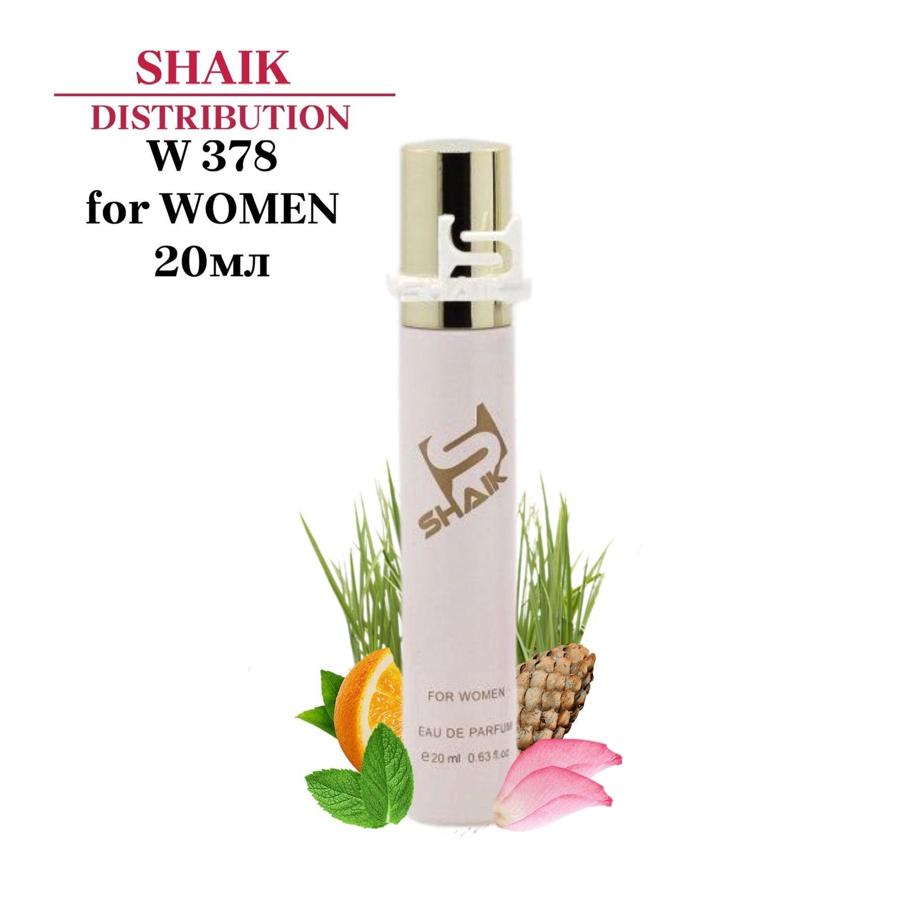 SHAIK PARIS W 378 Woody Floral Musk Парфюмерная вода 20мл Женская