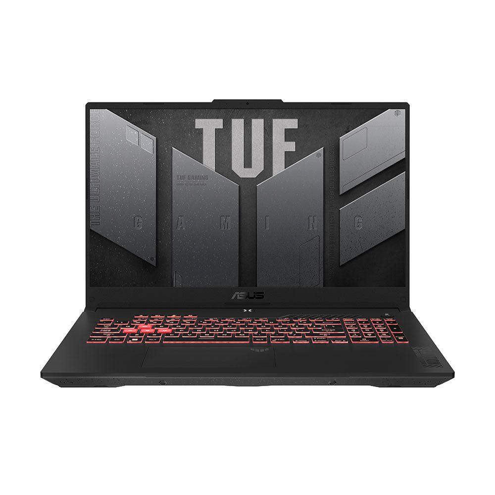 ASUS TUF Gaming A17 Игровой ноутбук 17.3", AMD Ryzen 5 7535HS, RAM 16 ГБ, SSD 1024 ГБ, NVIDIA GeForce RTX 4050 для ноутбуков (6 Гб), Без системы, (90NR0EF5-M00380), серый, Русская раскладка