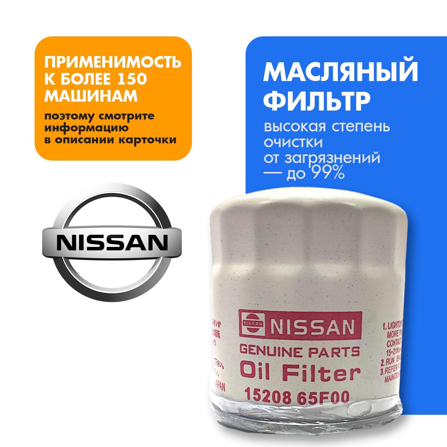 Фильтр масляный NISSAN 1520865F00