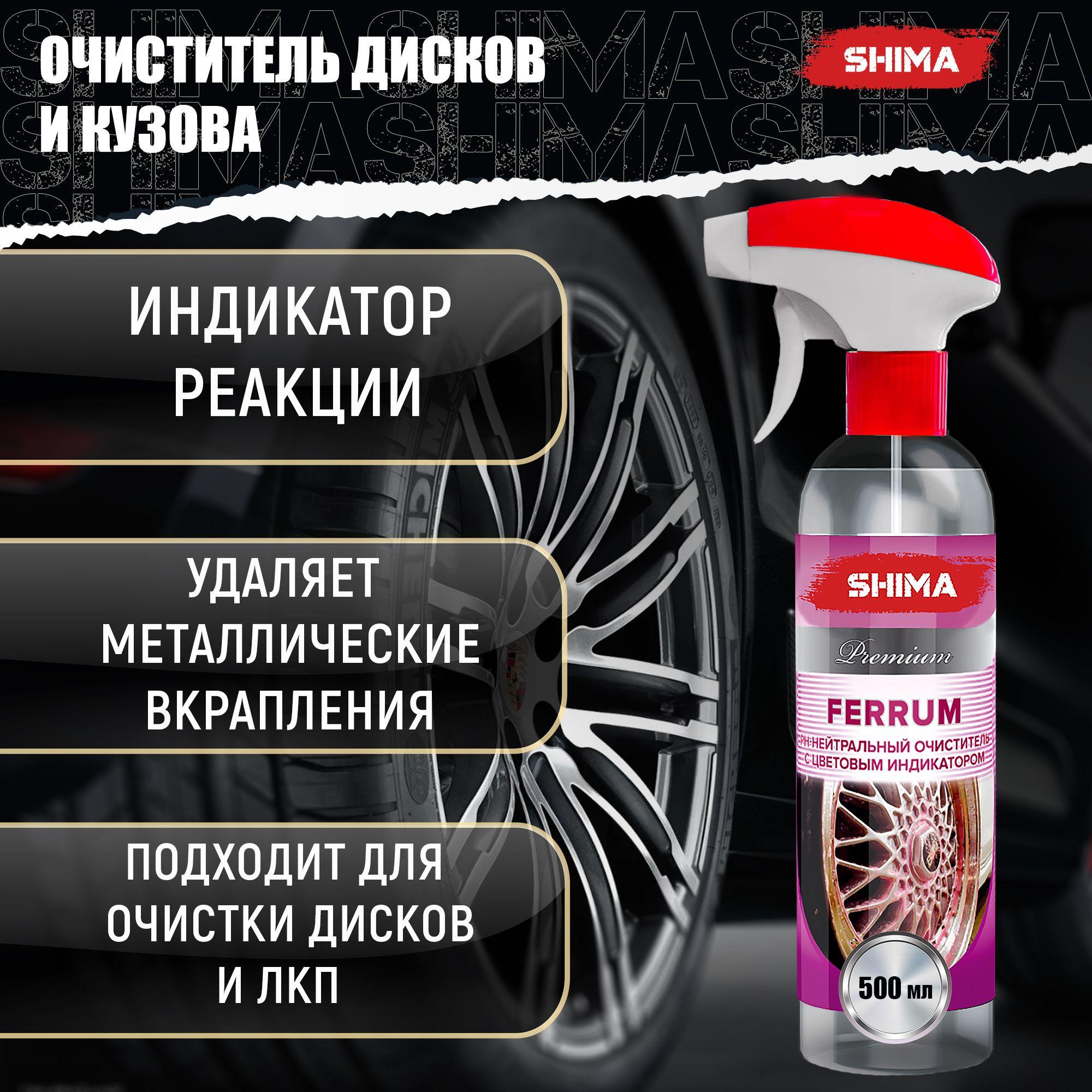 Очиститель дисков и кузова с индикатором PREMIUM FERRUM 500 мл