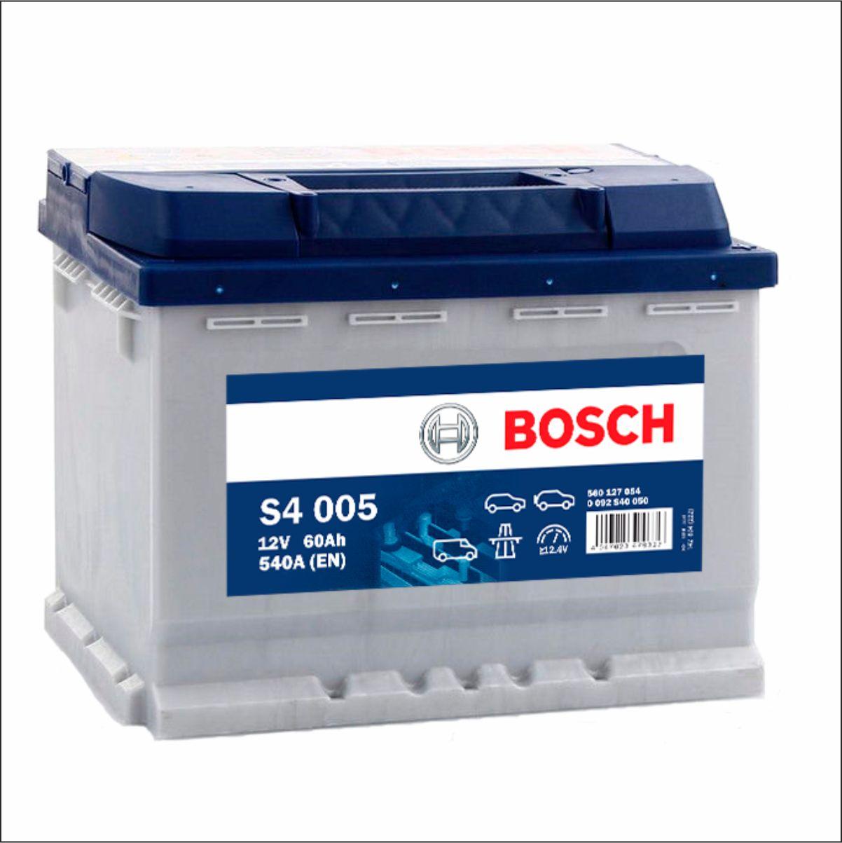 Bosch Аккумулятор автомобильный, 60 А•ч, Обратная (-/+) полярность