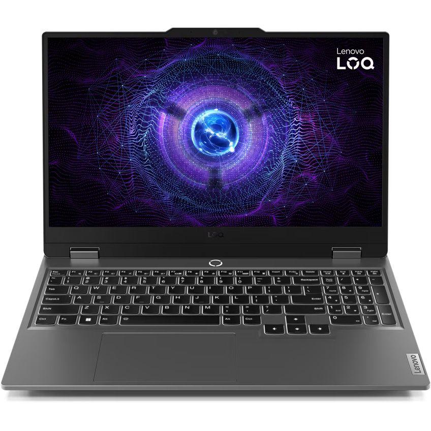 Lenovo LOQ 15IRX9 Игровой ноутбук 15.6", Intel Core i7-13650HX, RAM 16 ГБ, SSD 512 ГБ, NVIDIA GeForce RTX 4050 для ноутбуков (6 Гб), Без системы, (83DV0071PS), серый, Русская раскладка