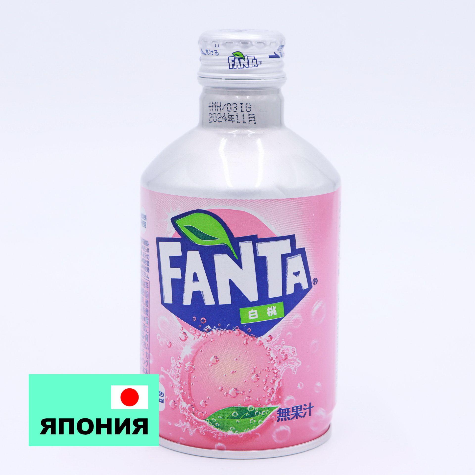 Напиток Fanta персик, ж/б 300 мл