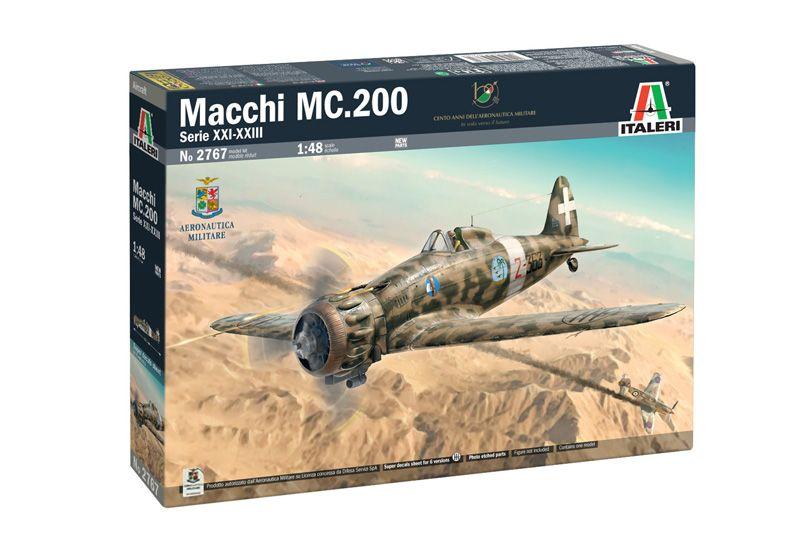 Сборная модель "Авиация Macchi C.200 Serie XXI-XXIII" (1:48), артикул 2767