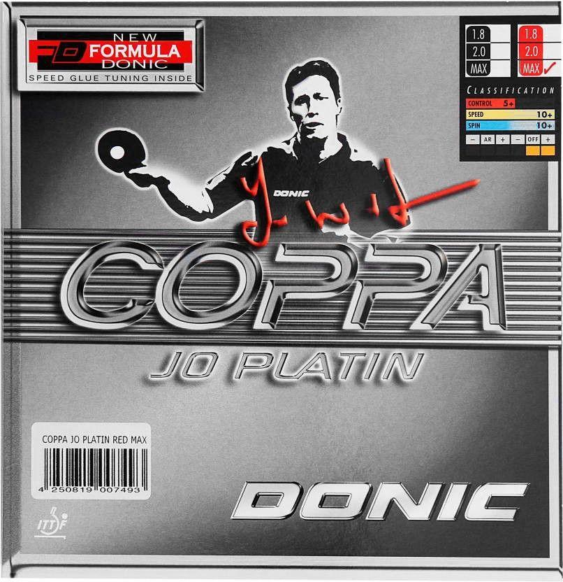 Накладка для ракетки Donic Coppa JO Platin max red