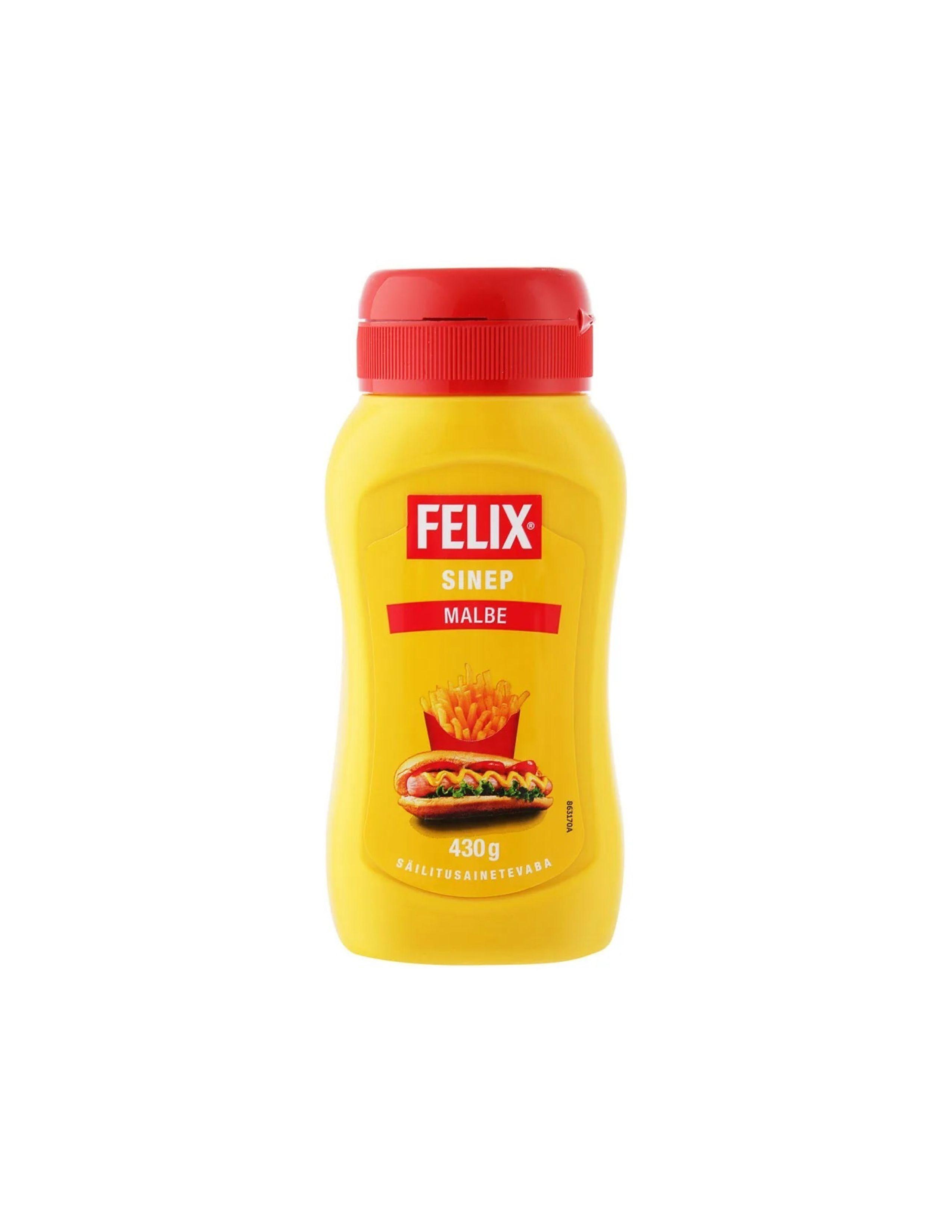 Мягкая горчица Felix 430г