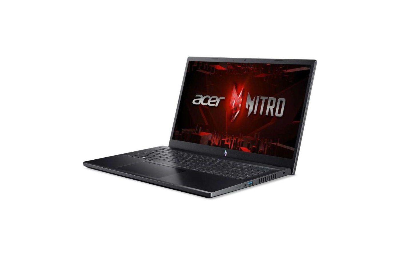 Acer Nitro ANV15-51-530Q Игровой ноутбук 15.6", Intel Core i5-13420H, RAM 16 ГБ, SSD, NVIDIA GeForce RTX 3050 (6 Гб), Без системы, (NH.QN9CD.00E), черный, Русская раскладка