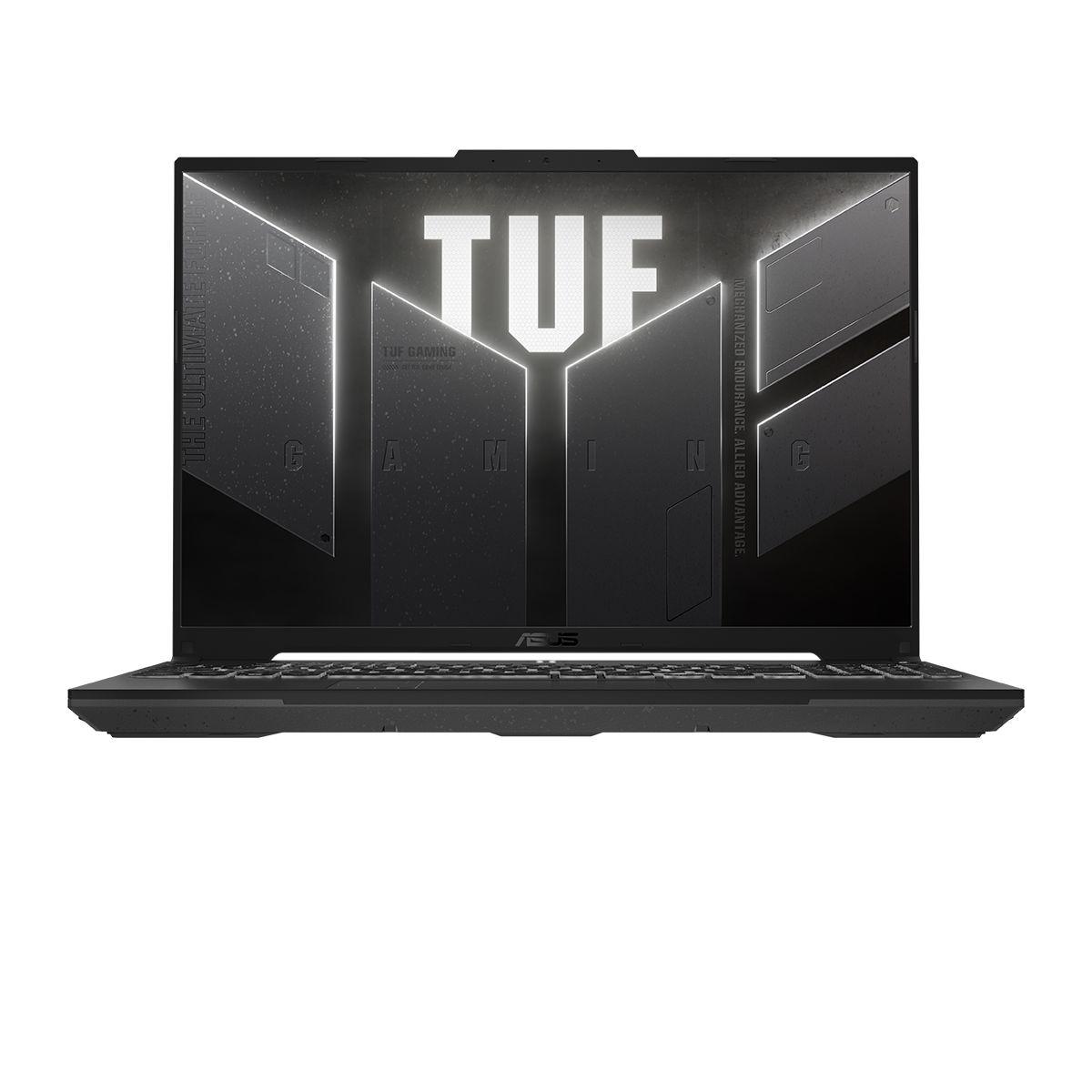 ASUS TUF Gaming F16 FX607JV-N3144 Игровой ноутбук 16", Intel Core i7-13650HX, RAM 16 ГБ, SSD, NVIDIA GeForce RTX 4060 для ноутбуков (8 Гб), Без системы, серый, Русская раскладка