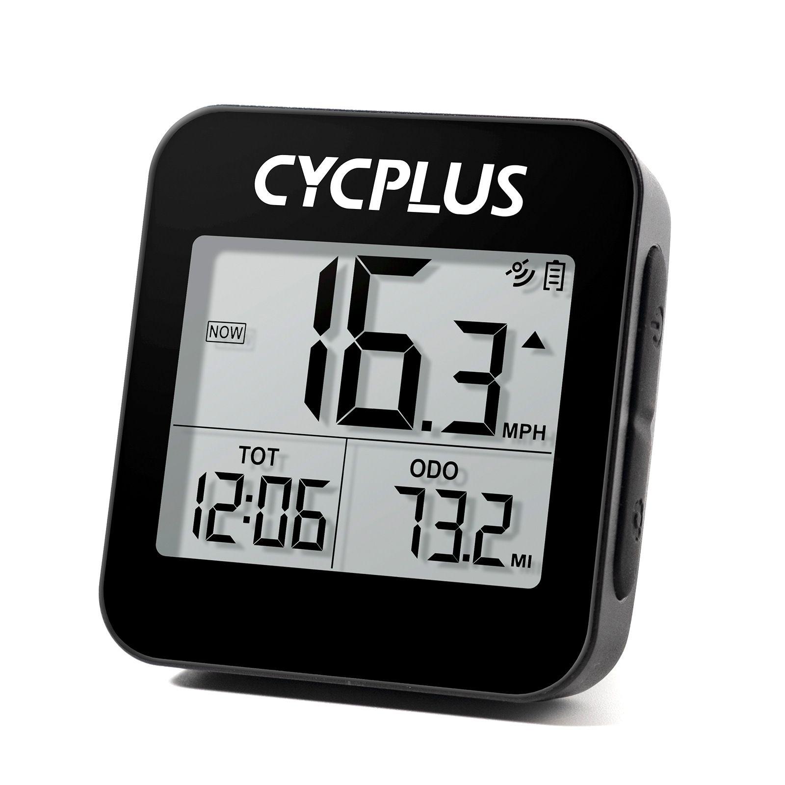 Велокомпьютер GPS Cycplus беспроводной, 9 функций GPS, велосипедный компьютер водонепроницаемый IPX6