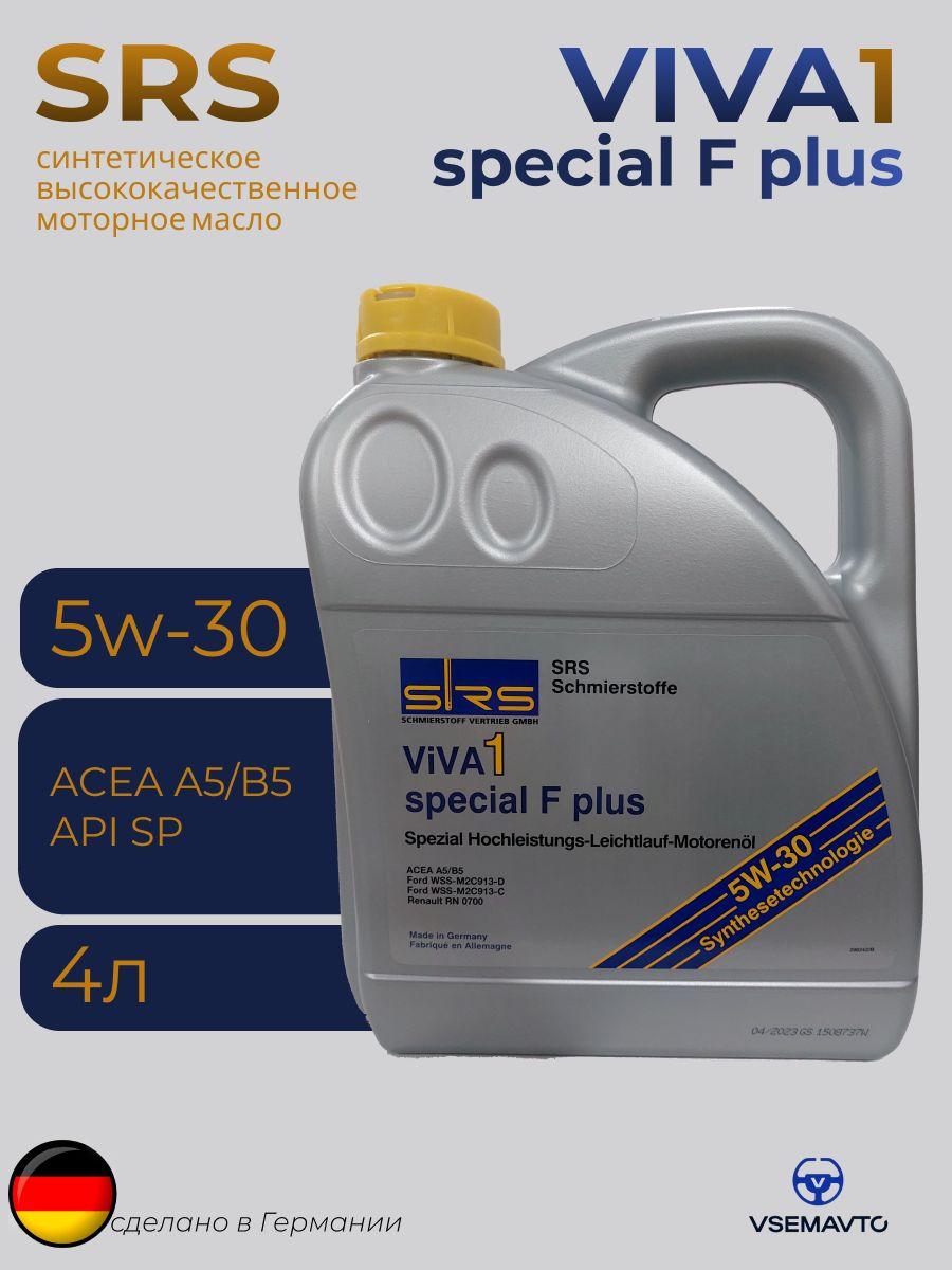 SRS | SRS viva 1 special f plus 5W-30 Масло моторное, Синтетическое, 4 л