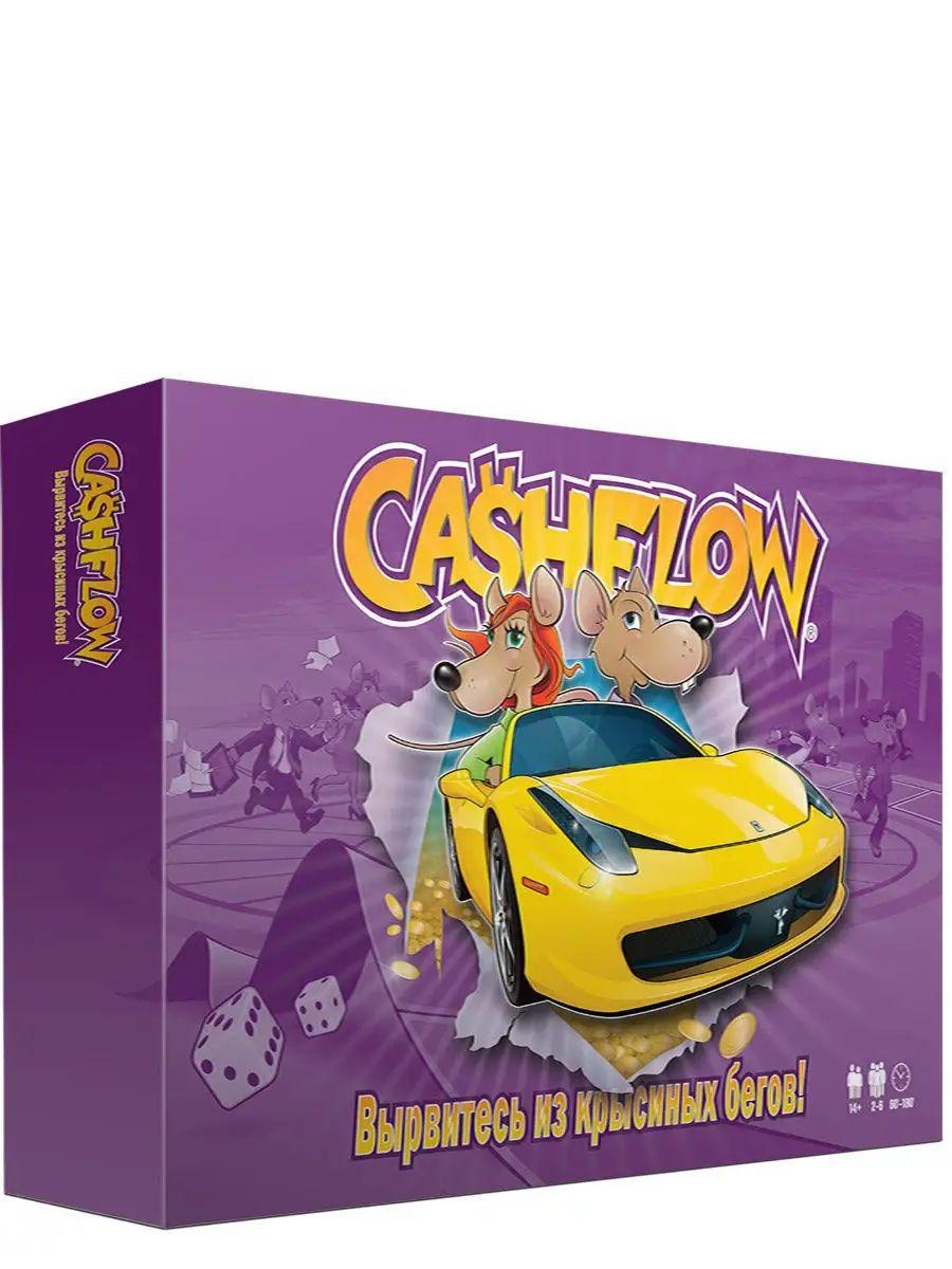 Настольная игра для детей и взрослых "CASHFLOW", крысиные бега