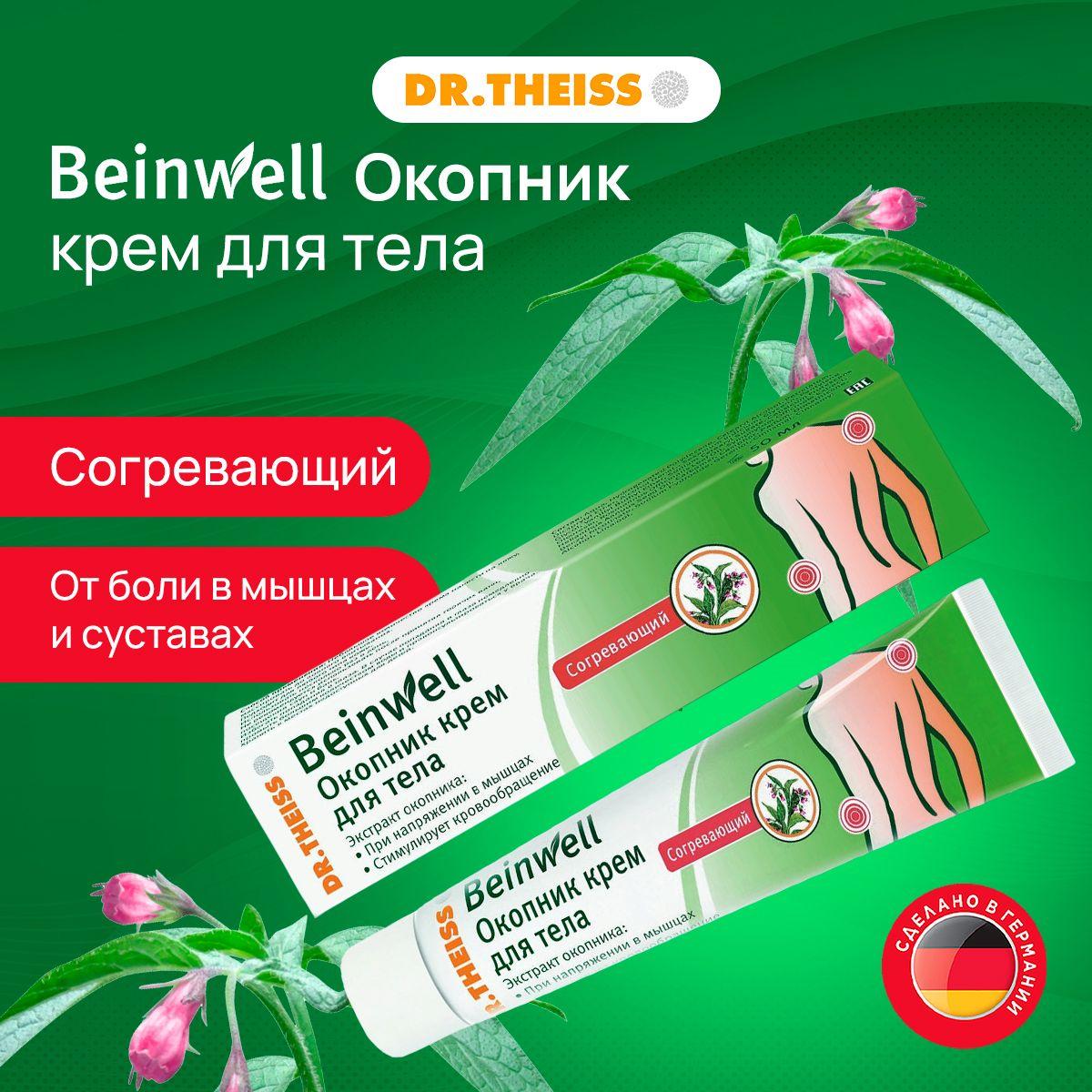 Доктор Тайсс Beinwell окопник крем для тела согревающий, 50 мл