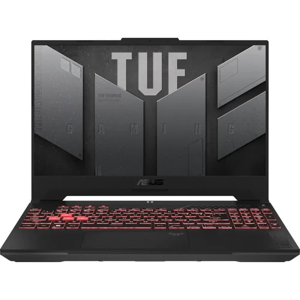 ASUS TUF A15 FA507UV-LP149 Игровой ноутбук 15.6", AMD Ryzen 7 8845HS, RAM 16 ГБ, SSD 512 ГБ, NVIDIA GeForce RTX 4060 для ноутбуков (8 Гб), Без системы, (90NR0I25-M007W0), серый, Русская раскладка