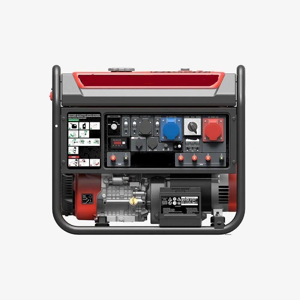Бензиновый генератор (8.5 кВт, 11.5 л.с., электростартер, медная обмотка, топливный бак 40, двигатель 458 см3) / генератор инверторный / резервный источник питания