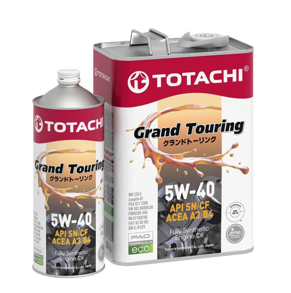 TOTACHI | TOTACHI grand touring 5W-40 Масло моторное, Синтетическое, 5 л