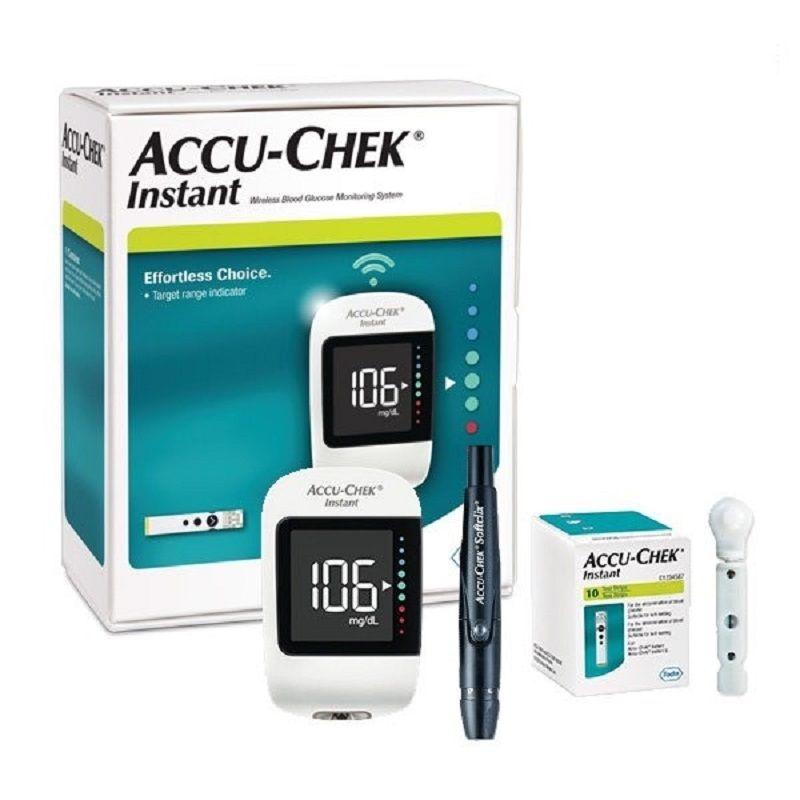 Глюкометр Accu-Chek Instant ( Акку-Чек Инстант) с прокалывателем+10 тест-полосок