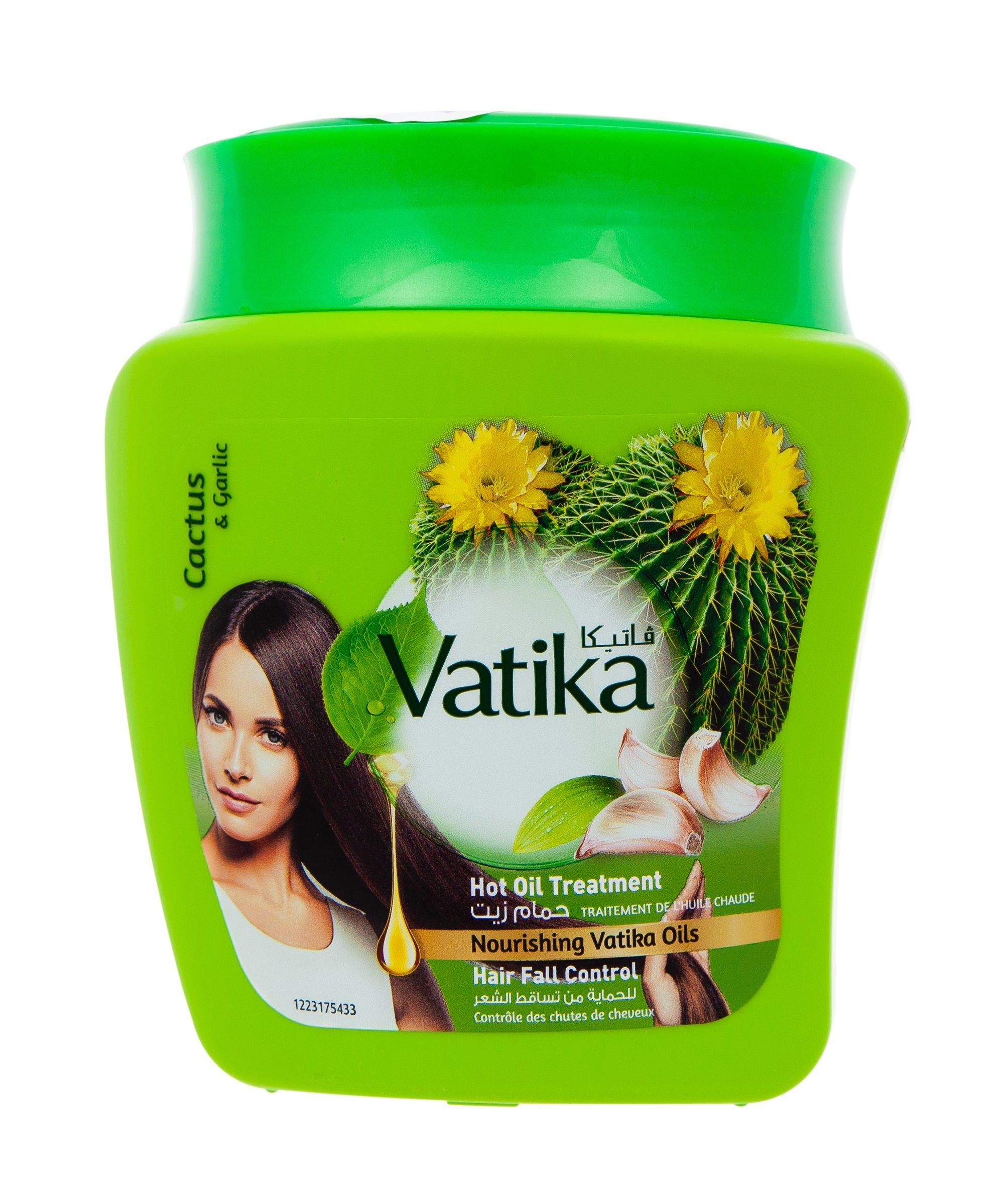 Dabur Vatika Маска против выпадения волос 500 г. Кактус (Hair Fall Control)