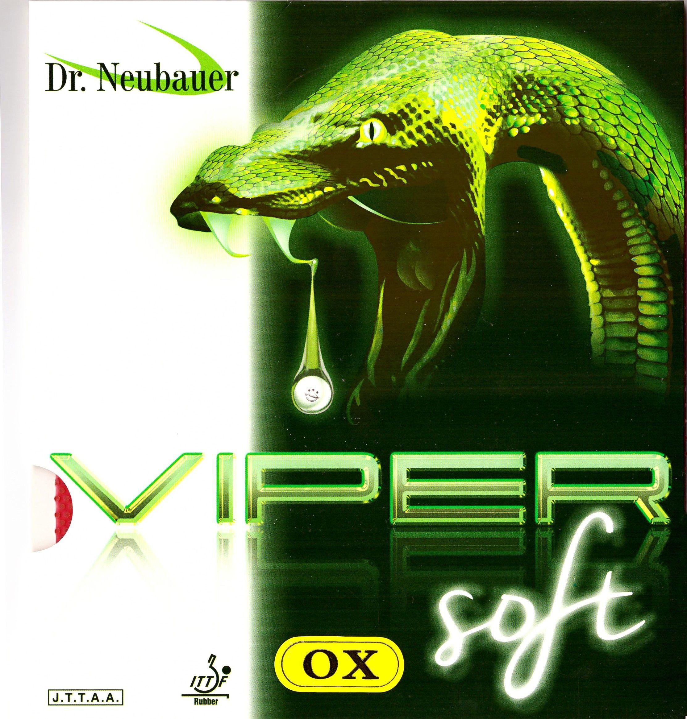 Накладка для ракетки Dr.Neubauer Viper Soft 0.6 black