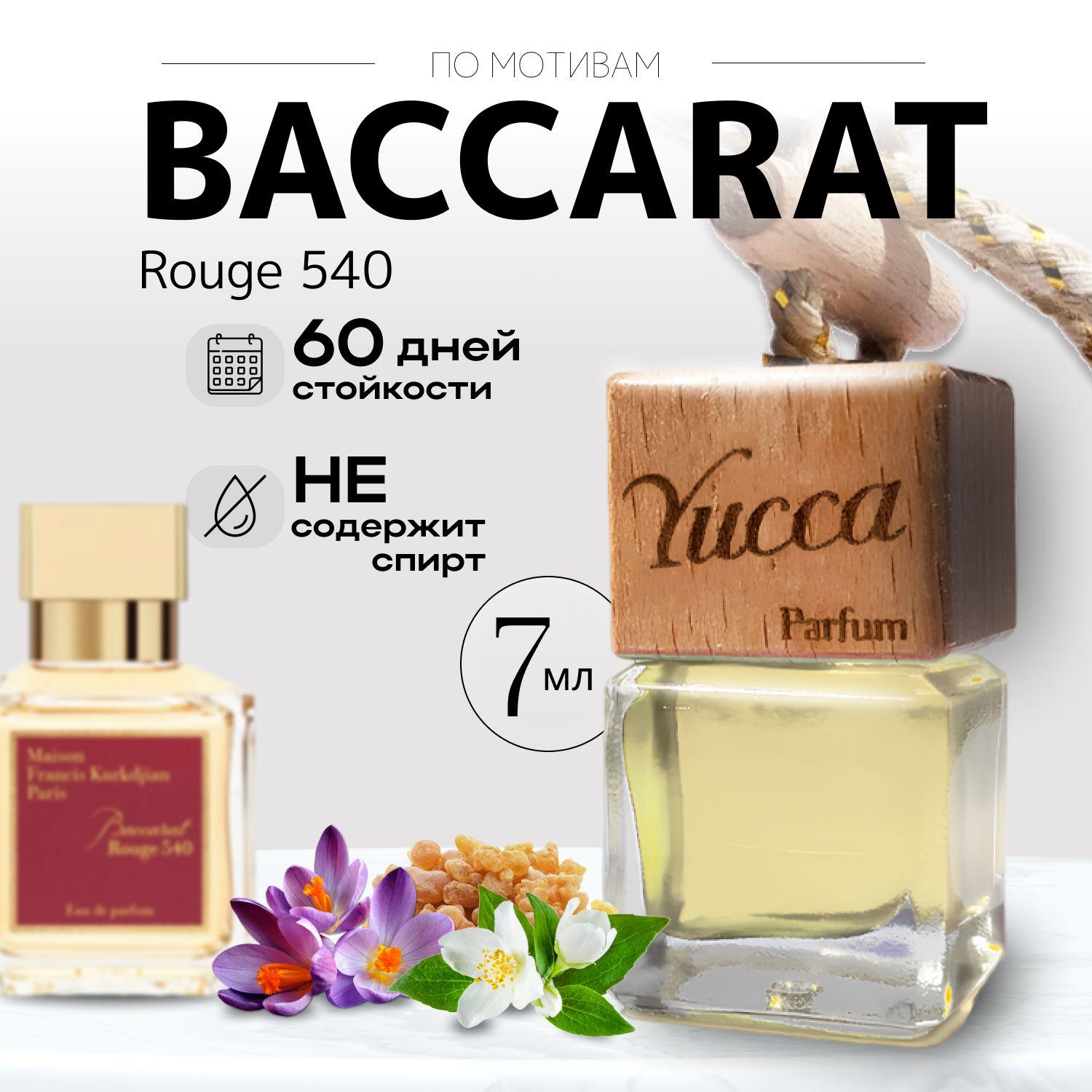 Ароматизатор для автомобиля и дома "Yucca - Bacarat Rouge 540 " (7мл)