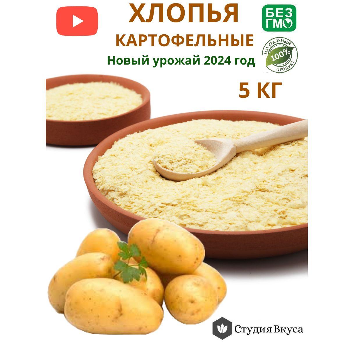 Пюре картофельное хлопья быстрого приготовления 5 кг Студия Вкуса