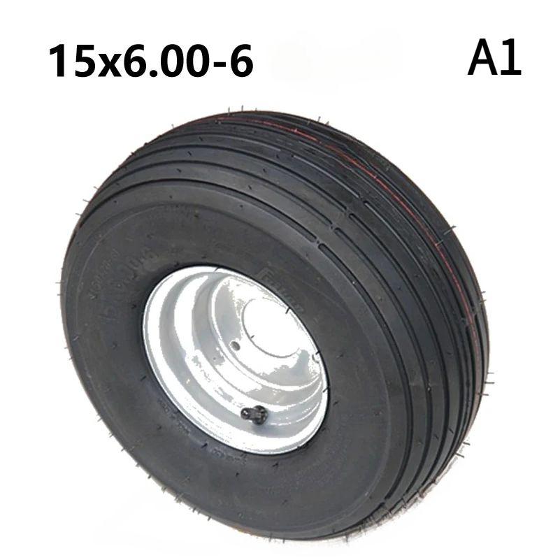 Колесо 15X6.00-6 для электросамоката,Картинг