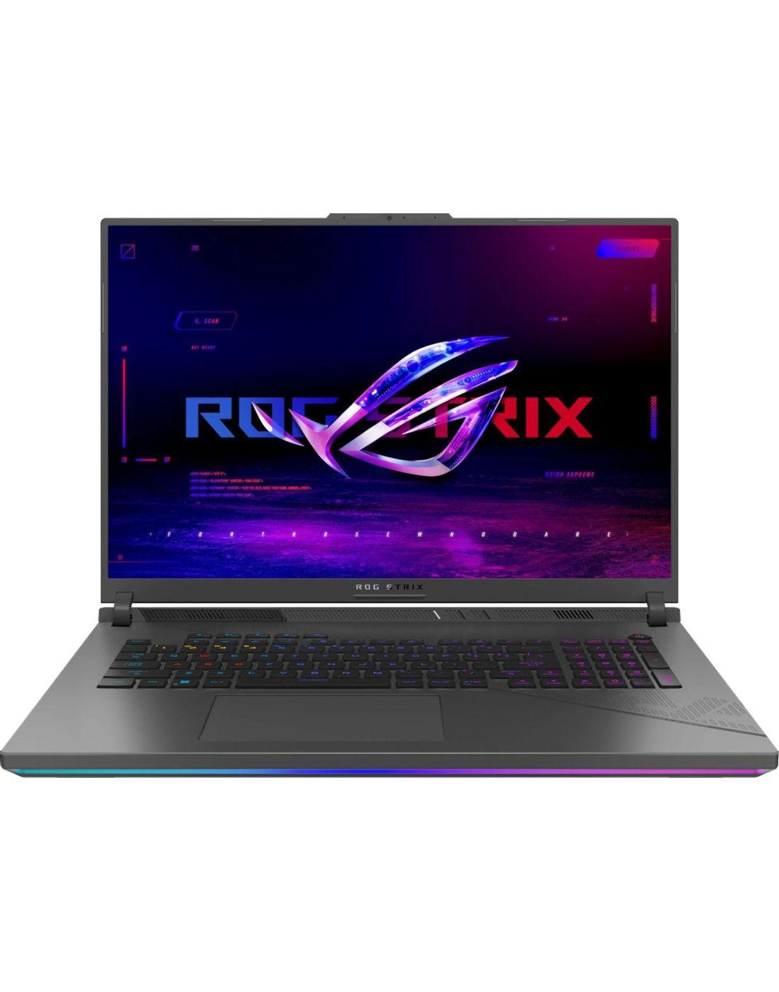 ASUS 90NR0CM1-M00BC0 Игровой ноутбук 18", Intel Core i7-13650HX, RAM 16 ГБ, SSD 1024 ГБ, NVIDIA GeForce RTX 4060 (8 Гб), Без системы, (90NR0CM1-M00BC0), серый, Русская раскладка