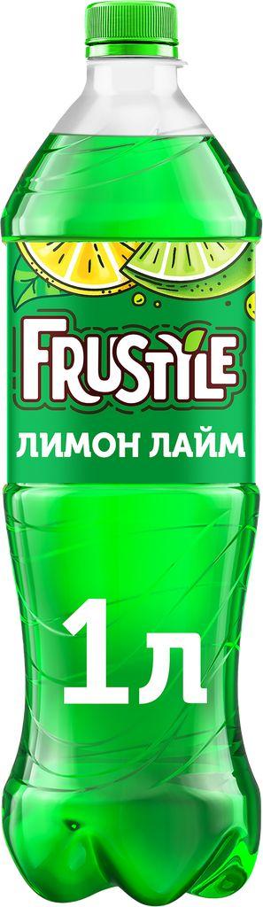 Frustyle | Напиток ФРУСТАЙЛ Лимон, лайм сильногазированный, 1л