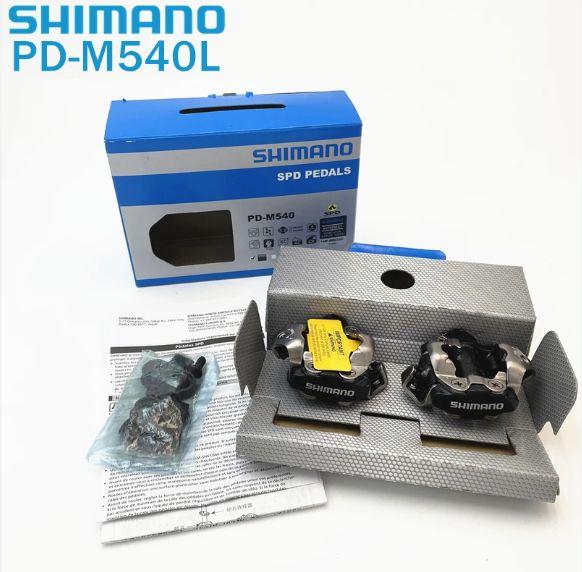 Контактные педали spd Shimano pd-m540 orig черные