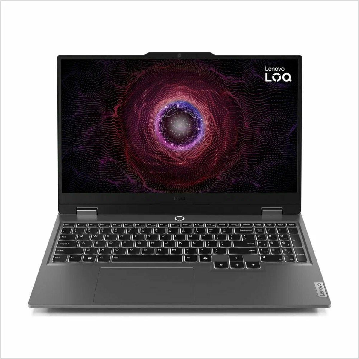 Lenovo LOQ 15IRX9 Игровой ноутбук 15.6", Intel Core i7-13650HX, RAM 16 ГБ, SSD 1024 ГБ, NVIDIA GeForce RTX 4060 (8 Гб), Без системы, (83DV00NJRK), серый, Русская раскладка