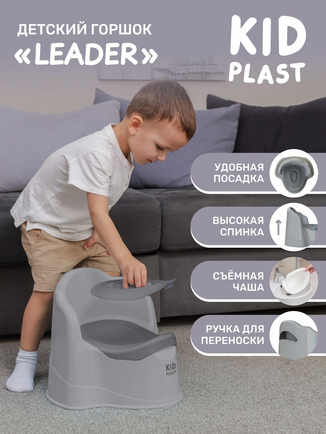 Горшок детский со съемной чашей "Leader", KidPlast