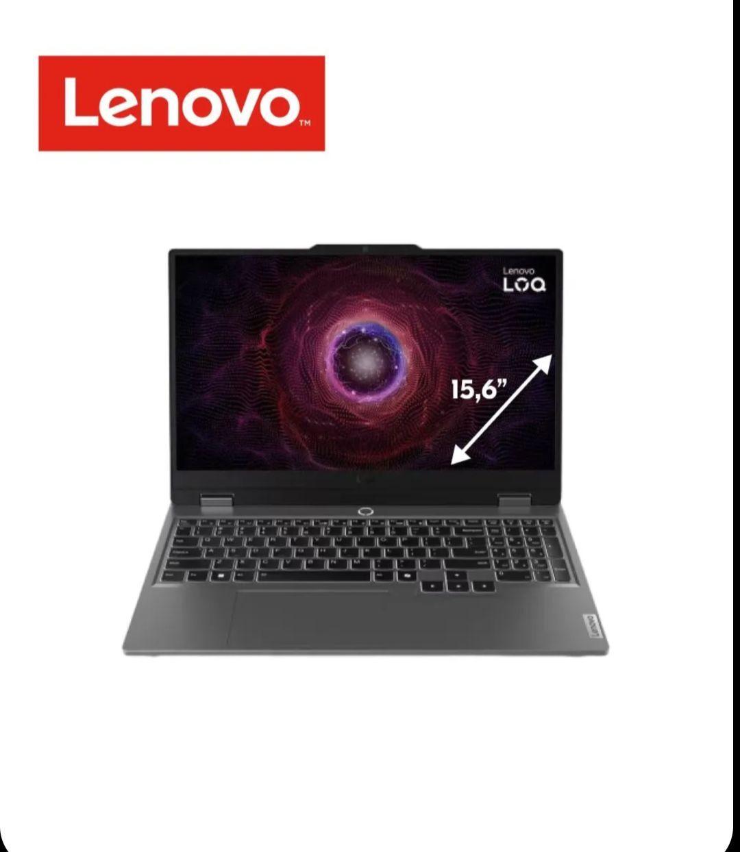 Lenovo Loq 15ARP9 Игровой ноутбук 15.6", AMD Ryzen 5 7235HS, RAM 16 ГБ, SSD, NVIDIA GeForce RTX 3050 (6 Гб), Windows Pro, черный, Русская раскладка